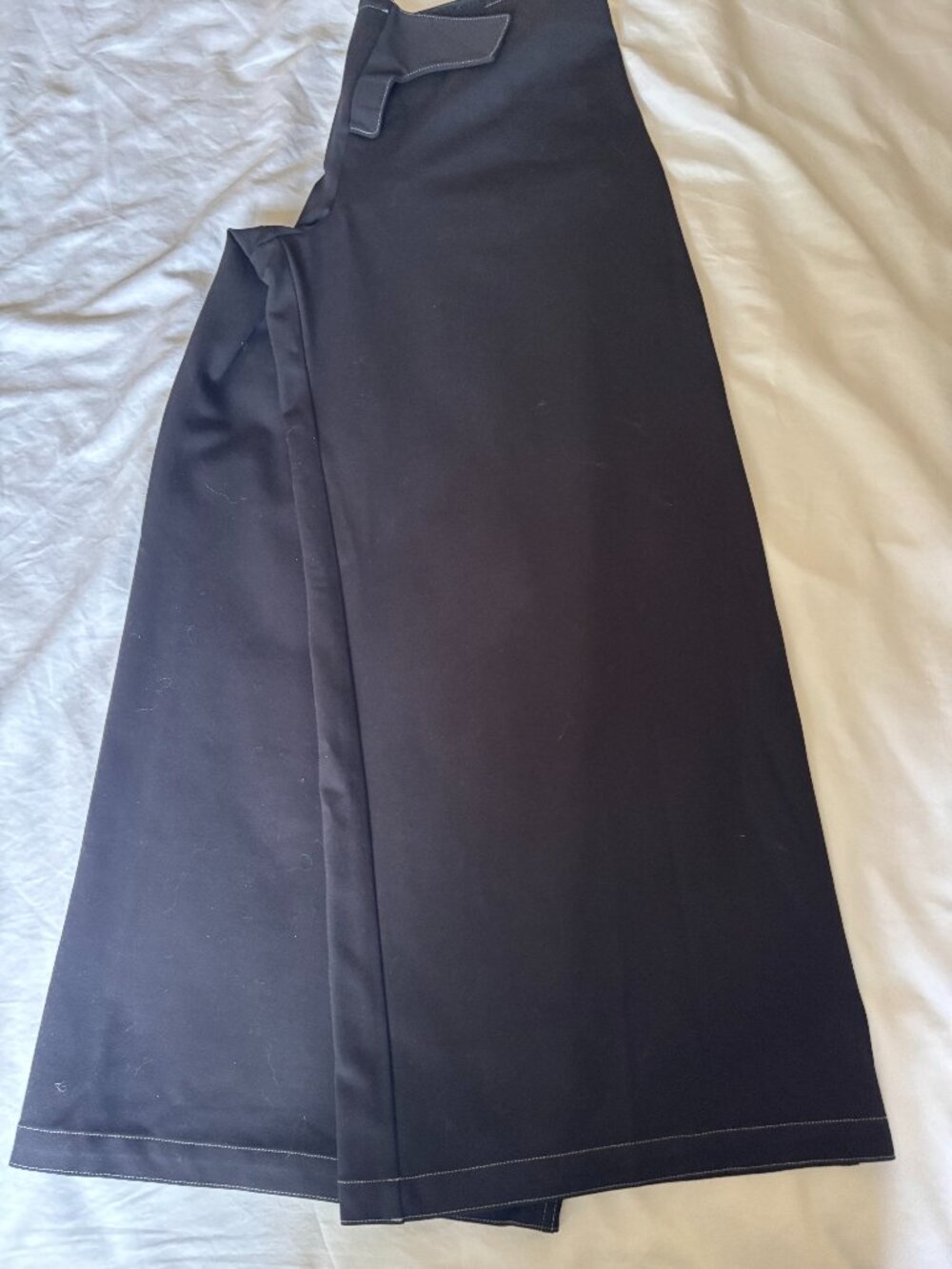 NWOT Studio Fresh by Connie Meyer Black Wide-Leg Pants Size M